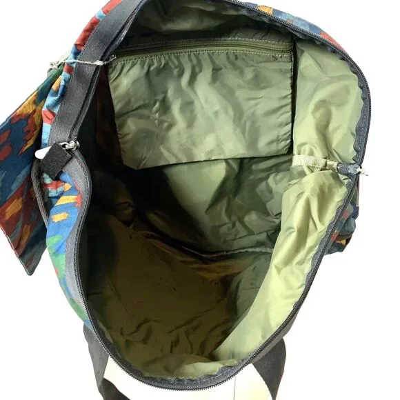 Lesportsac Southwestern Tribal Shoulder Tote Attached Makeup/Accessory Pouch - Picture 5 of 10